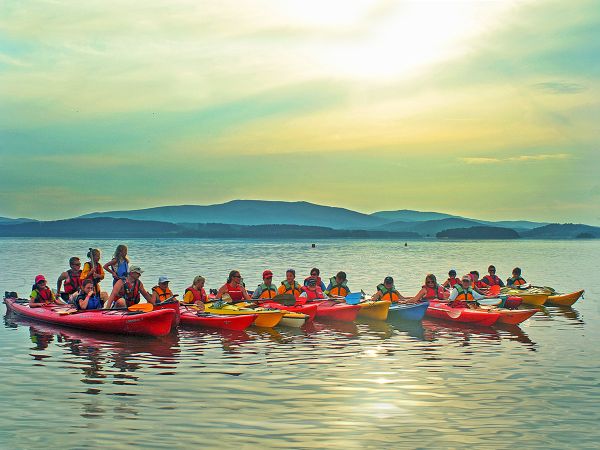 Sea kayaks