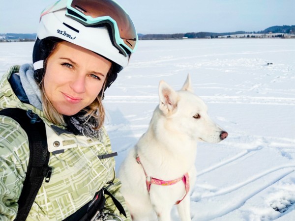 Girlie Snowkite Kite Kemp