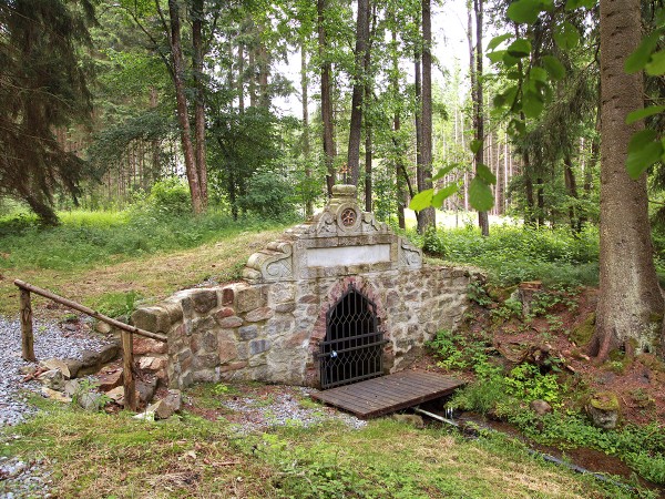 The Portal of Joseph´s Tunnel (Josefova štola) at Černá v Pošumaví – technical landmark